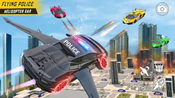 Helicopter Game: Flying Car 3D APK screenshot