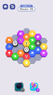 Hexa Away APK screenshot