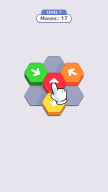 Hexa Away APK screenshot
