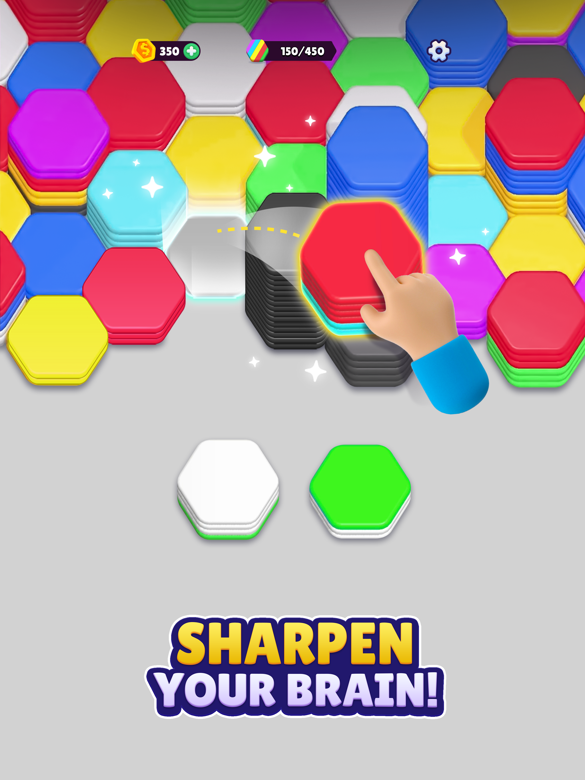 Hexa Sort APK screenshot