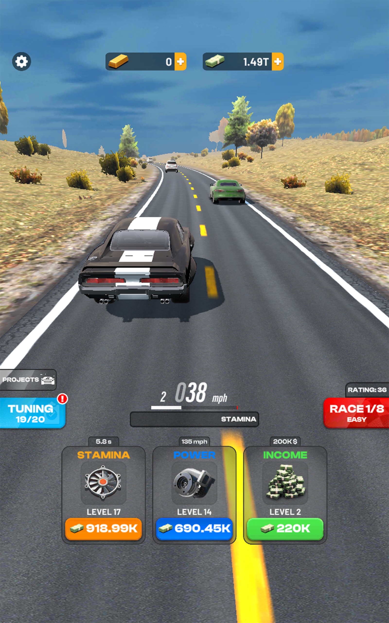 Highway Overtake - Car Racing APK screenshot