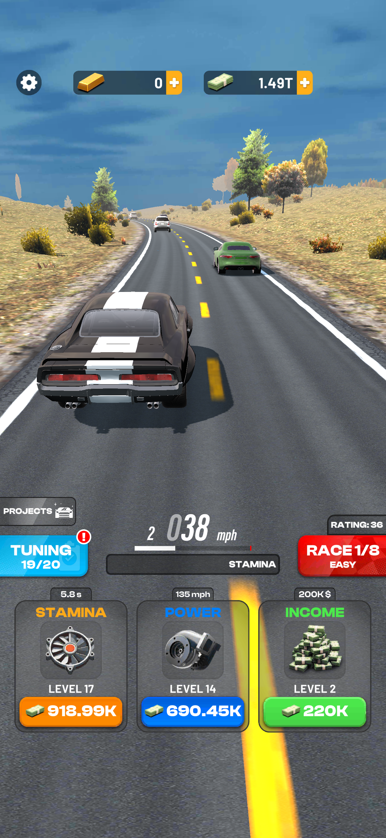 Highway Overtake - Car Racing APK screenshot