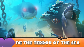 Hungry Shark Evolution: акула APK screenshot