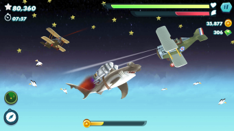 Hungry Shark Evolution: акула APK screenshot