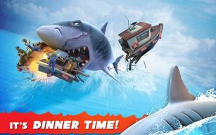 Hungry Shark Evolution: акула APK screenshot