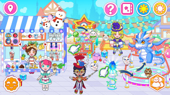 Ice Princess World Castle Life APK screenshot