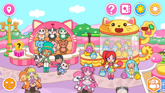 Ice Princess World Castle Life APK screenshot