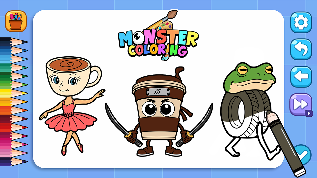 Idol Draw: Coloring Master screenshot