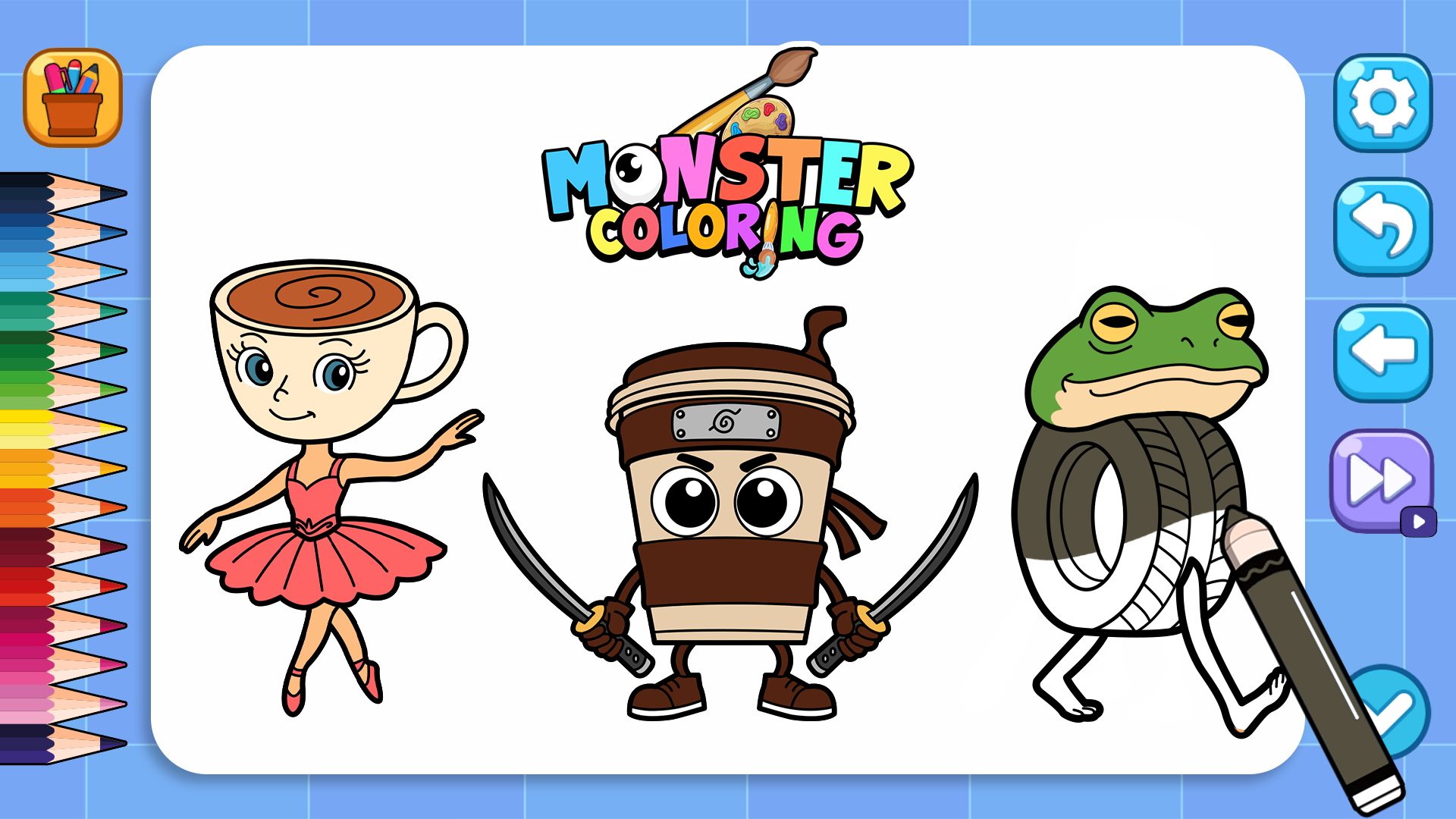 Idol Draw: Coloring Master screenshot