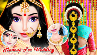 Indian Wedding Makeup Master APK screenshot