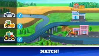 Kids Cars Games build a truck APK screenshot