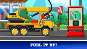 Kids Cars Games build a truck APK screenshot
