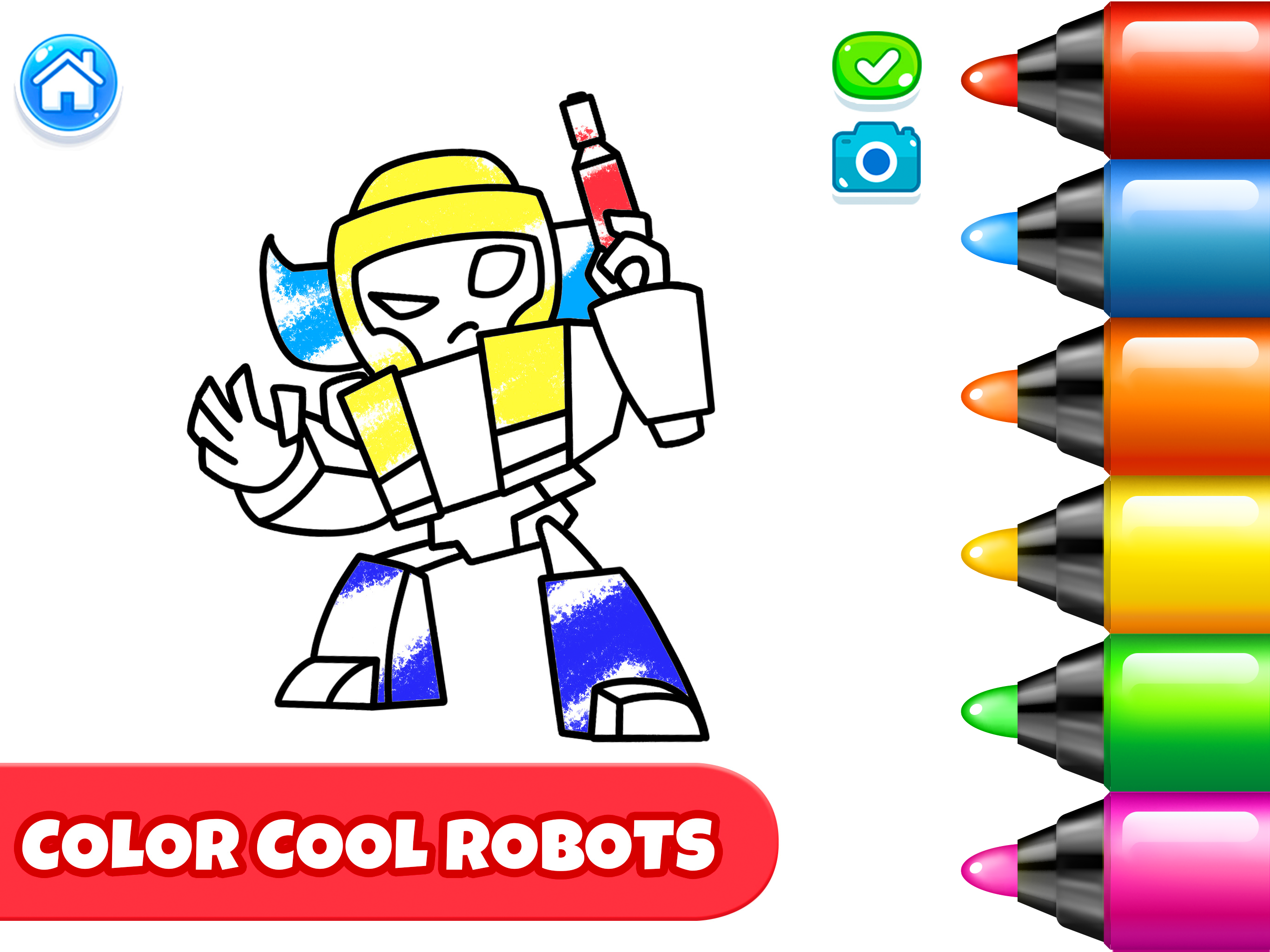 Kids Coloring Pages For Boys APK screenshot