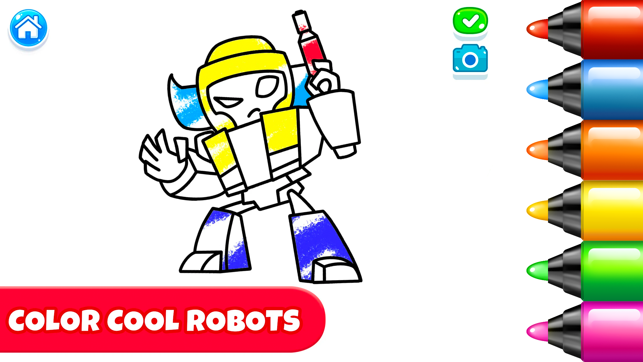 Kids Coloring Pages For Boys APK screenshot