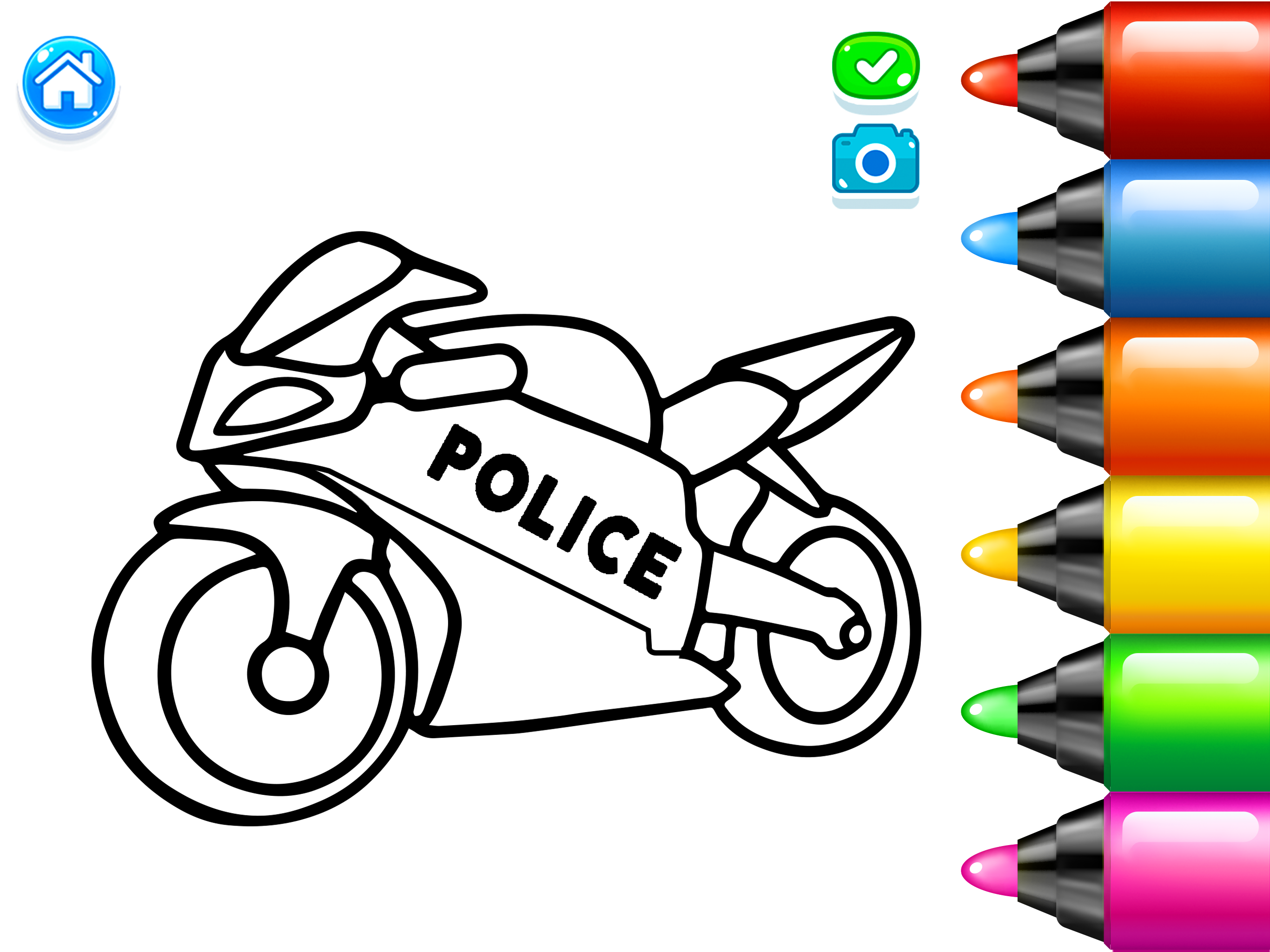 Kids Coloring Pages For Boys APK screenshot