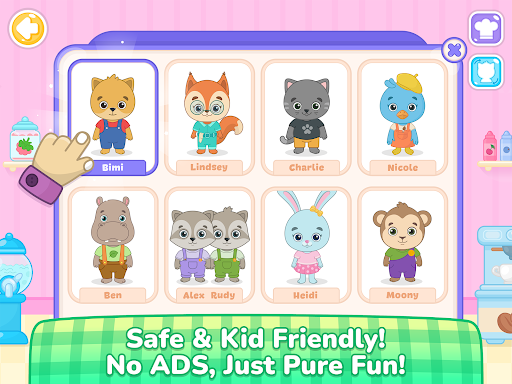 Kids Cooking Games 2 year olds APK screenshot