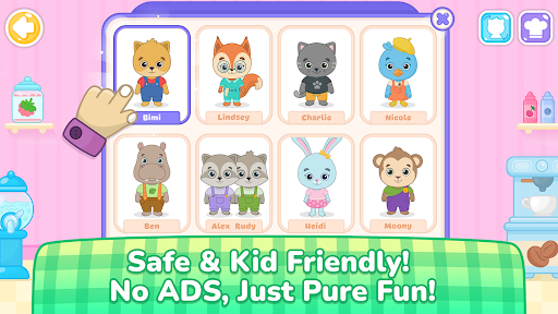 Kids Cooking Games 2 year olds APK screenshot