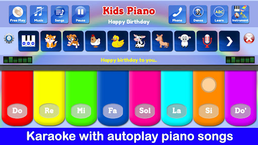 Kids Piano Music & Songs APK screenshot