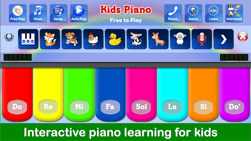 Kids Piano Music & Songs APK screenshot