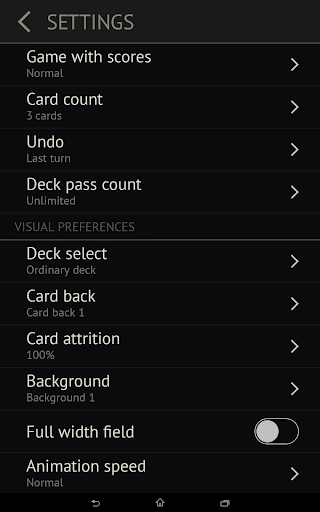 Klondike Solitaire APK screenshot