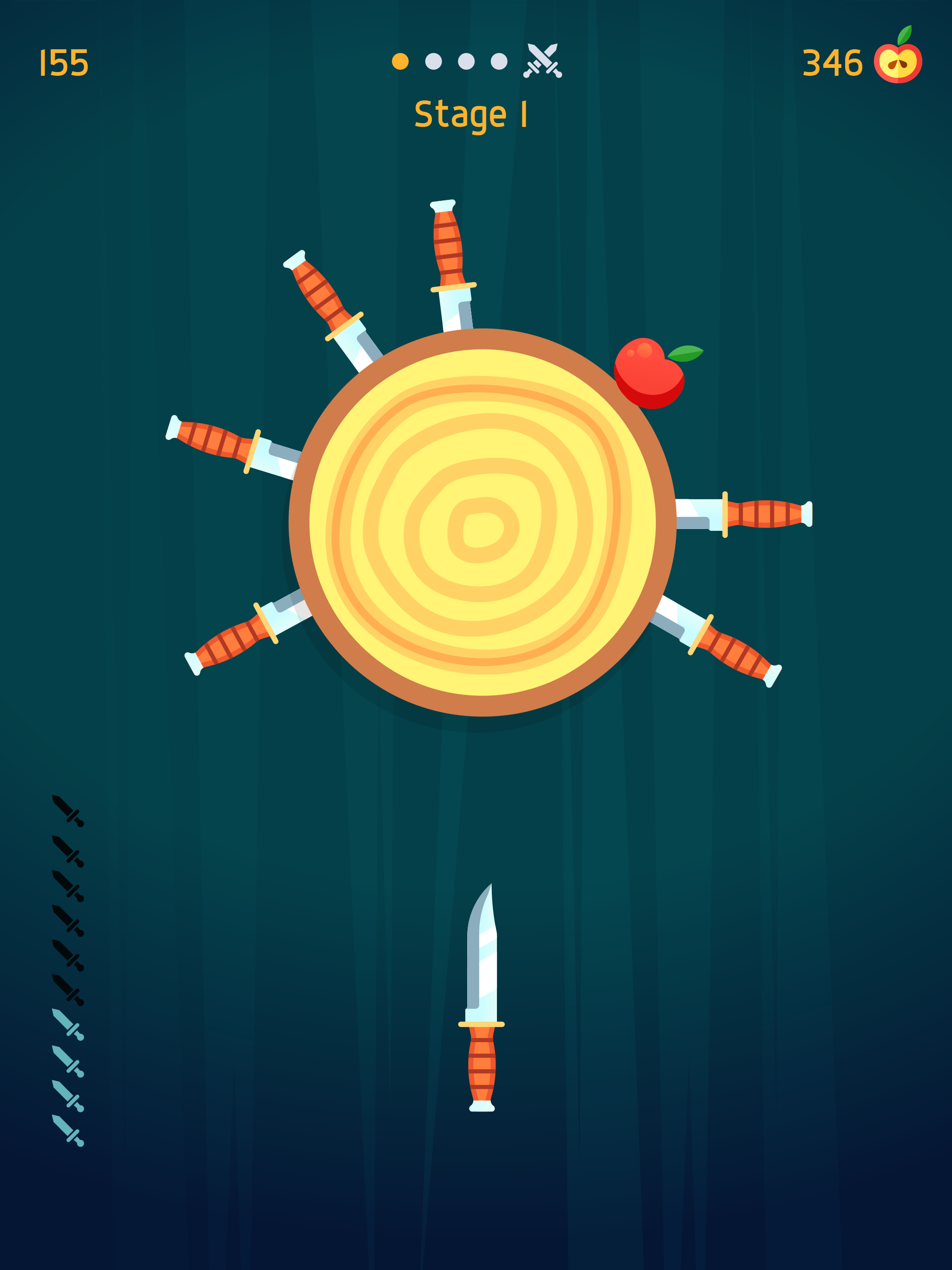 Knife Hit APK screenshot
