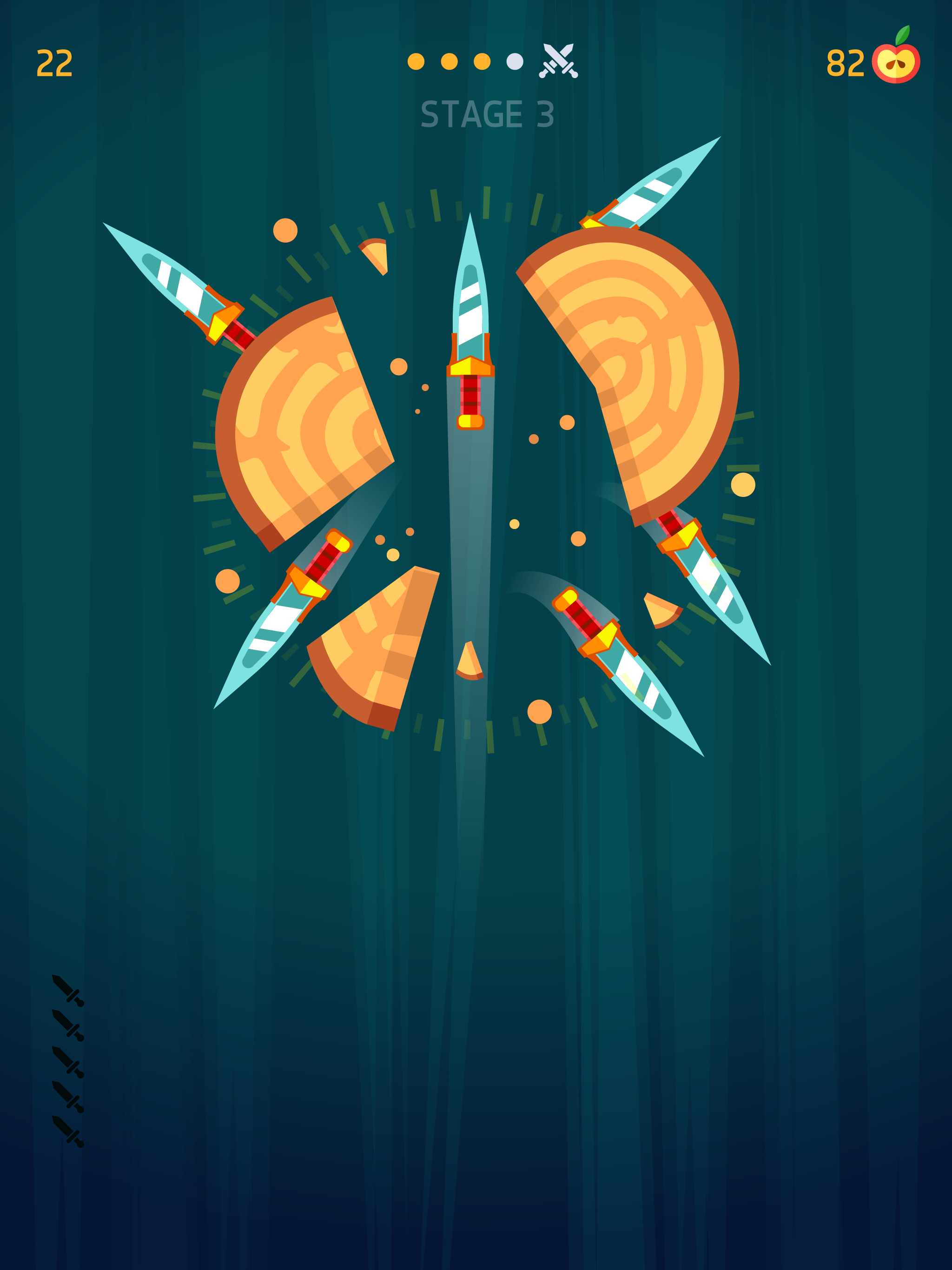 Knife Hit APK screenshot