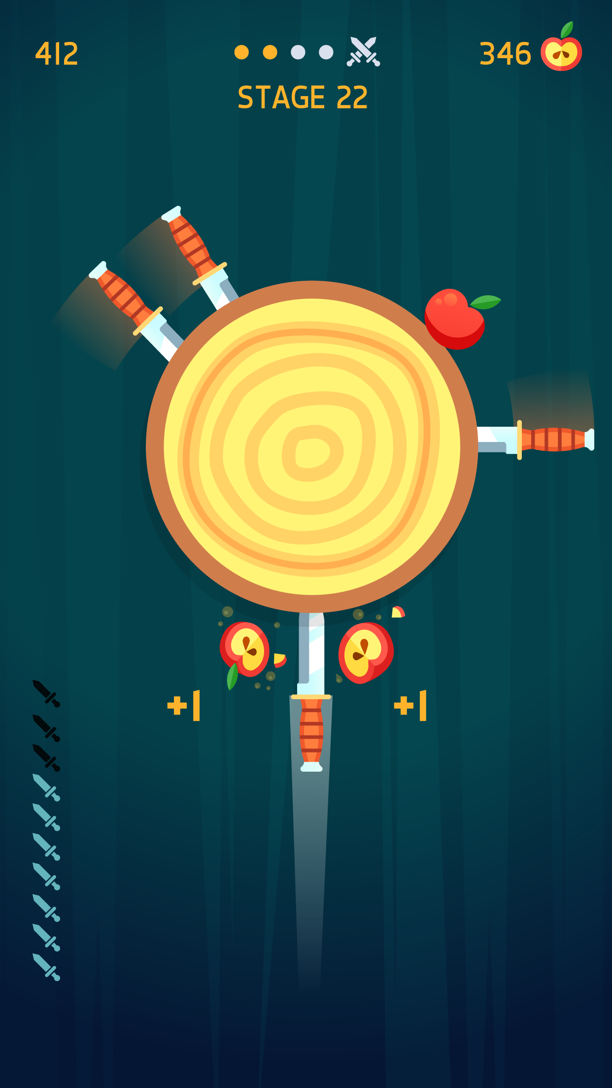 Knife Hit APK screenshot