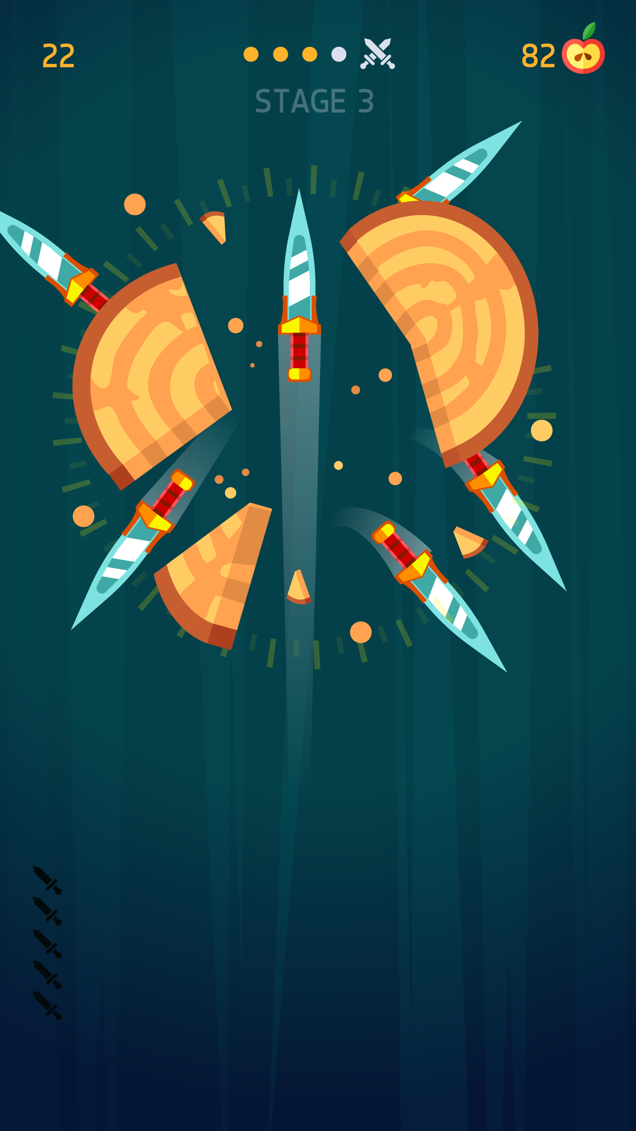 Knife Hit APK screenshot