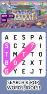 Kpop Word Search APK screenshot