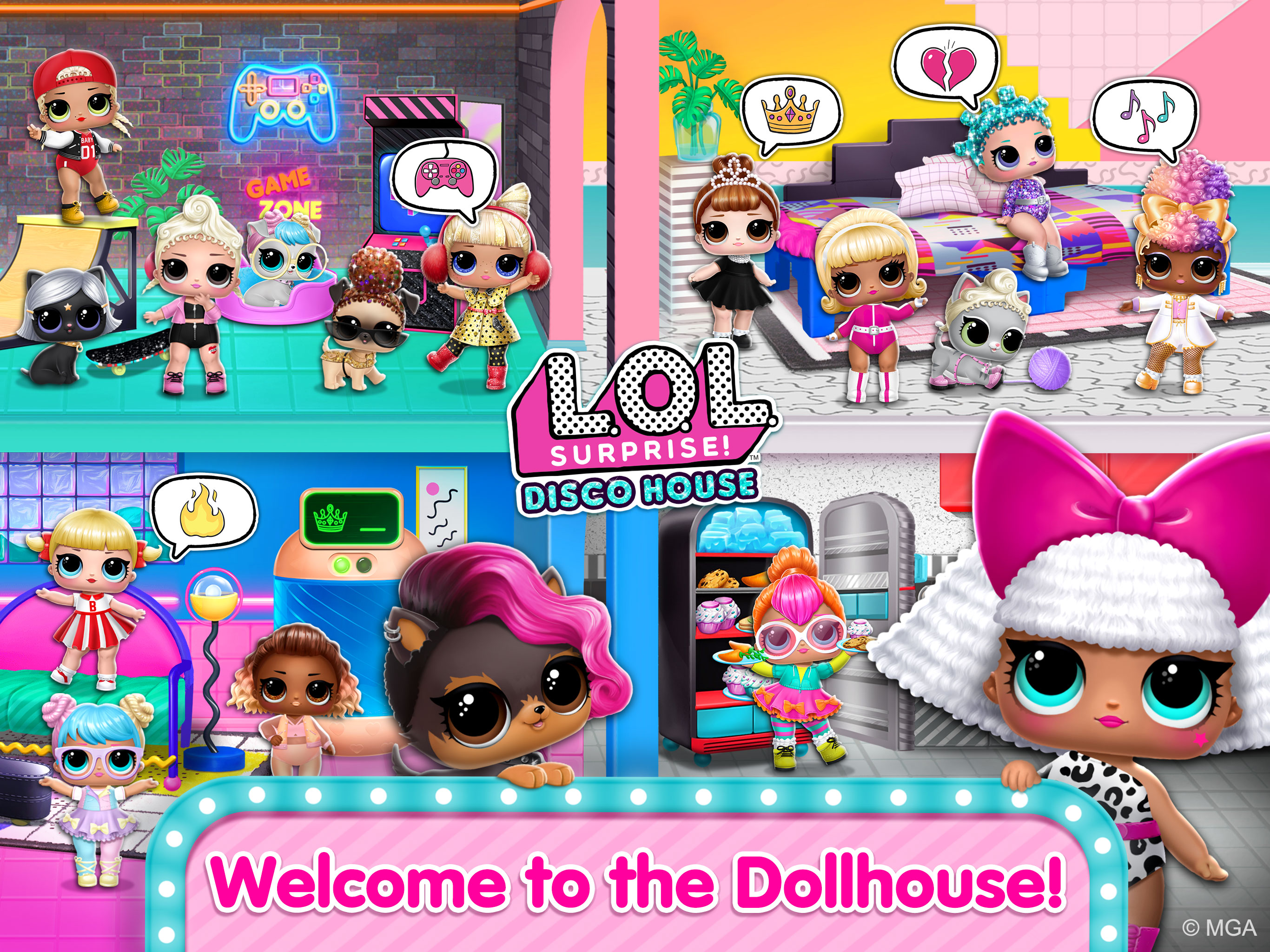 Домик L.O.L. Surprise APK screenshot