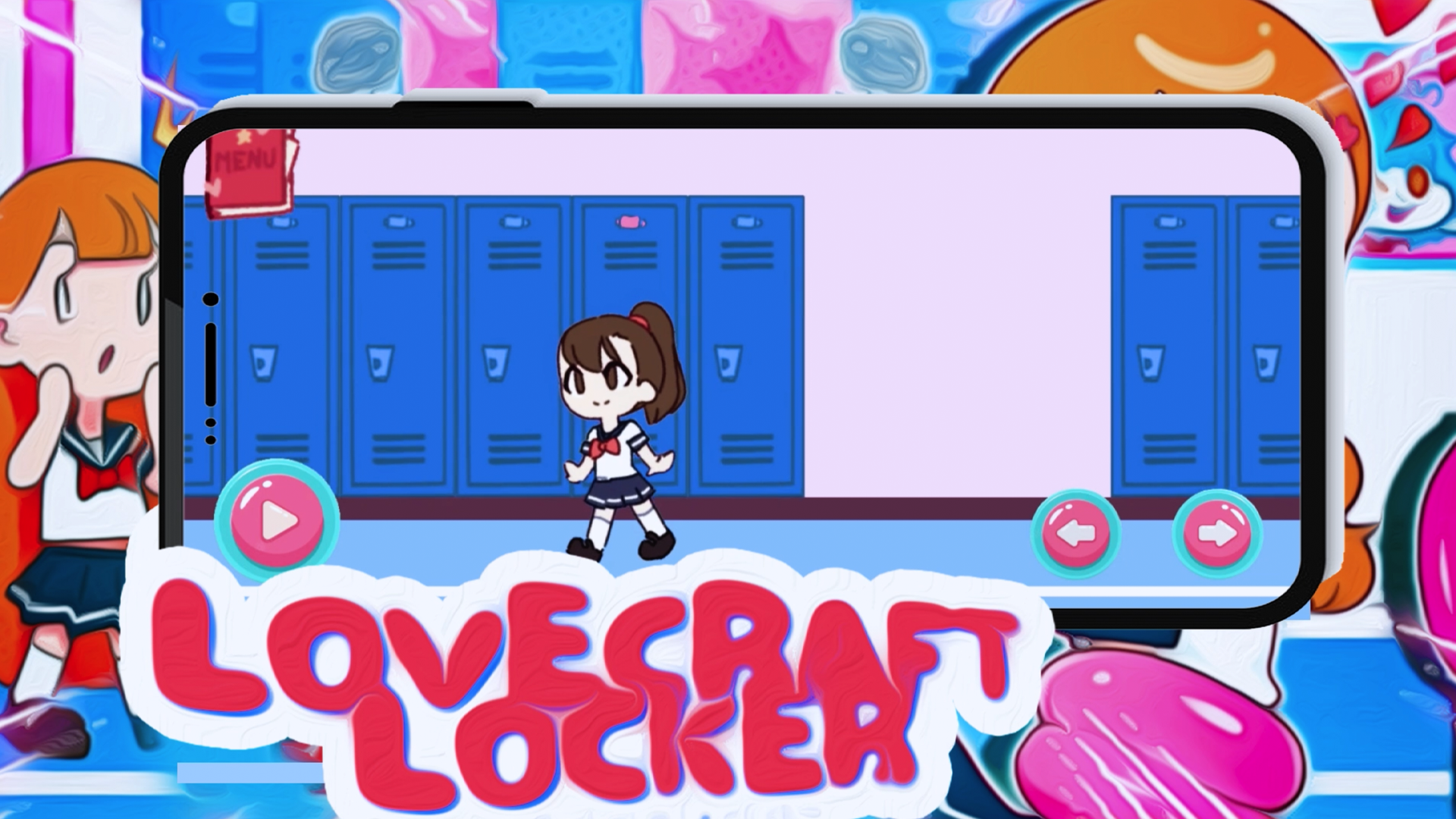 LoveCraft Locker Game screenshot