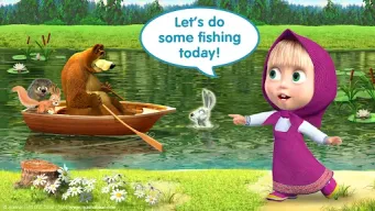 Masha and the Bear Child Games APK screenshot