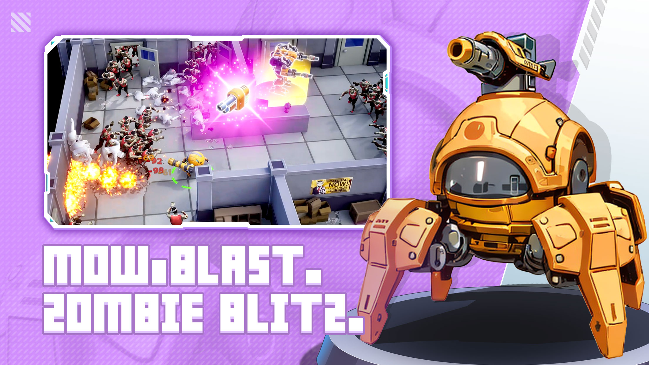 Mech Assemble: Zombie Swarm screenshot