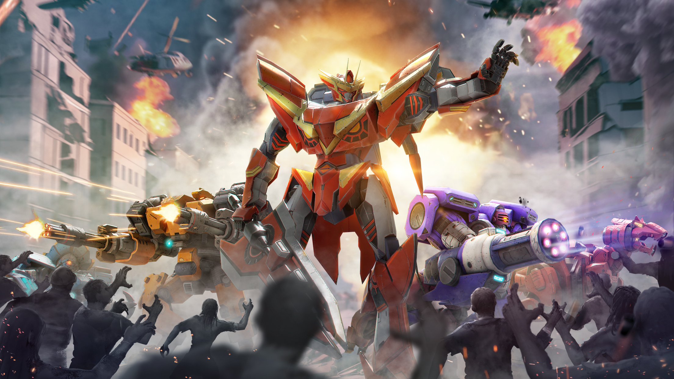 Mech Assemble: Zombie Swarm screenshot