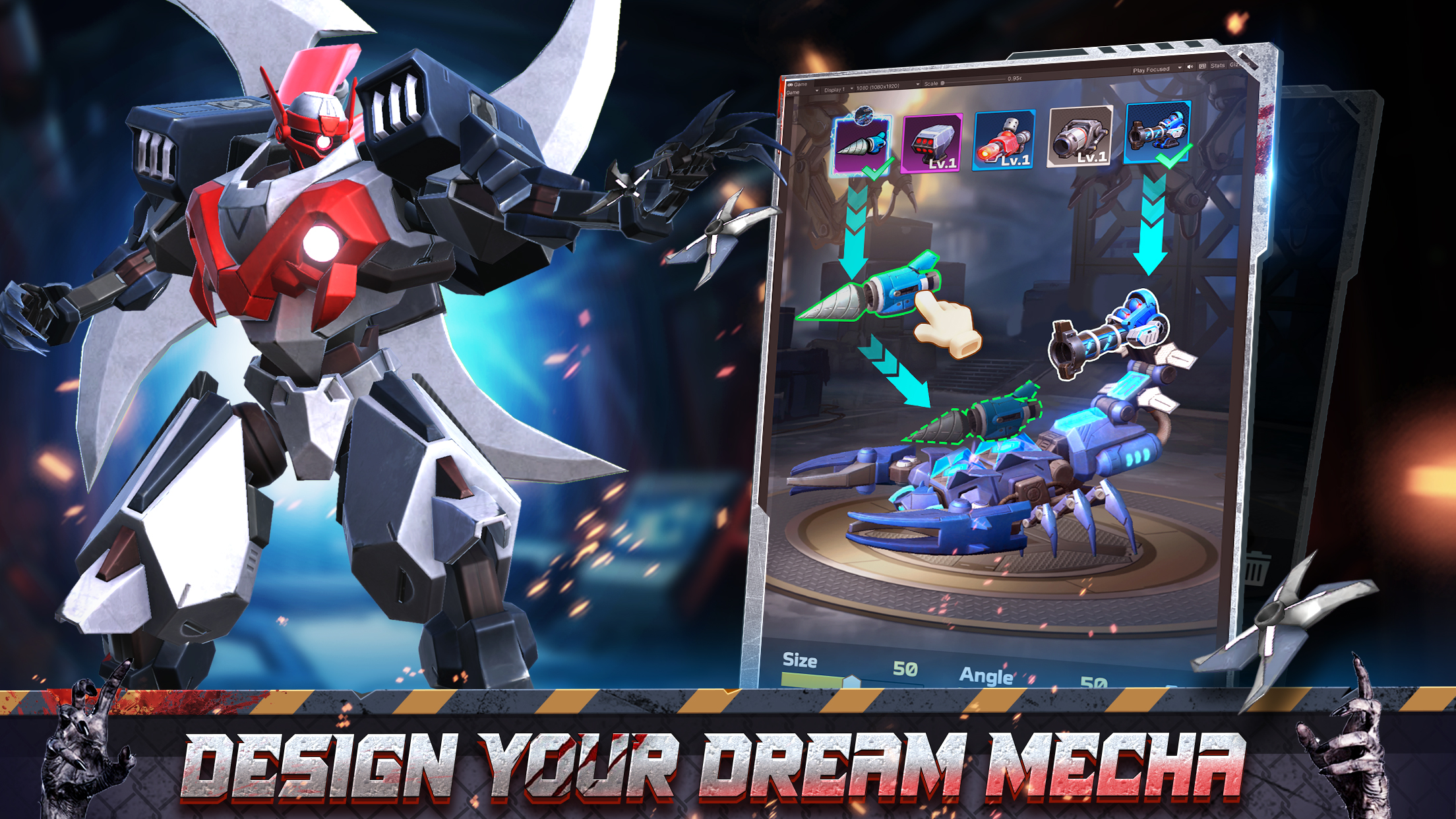 Mech Assemble: Zombie Swarm screenshot