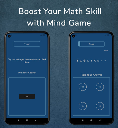 Mental Calculation Training APK screenshot