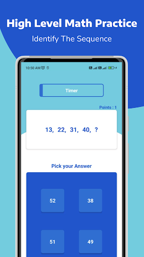 Mental Calculation Training APK screenshot