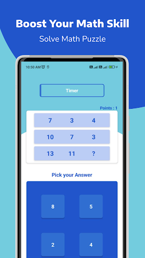 Mental Calculation Training APK screenshot
