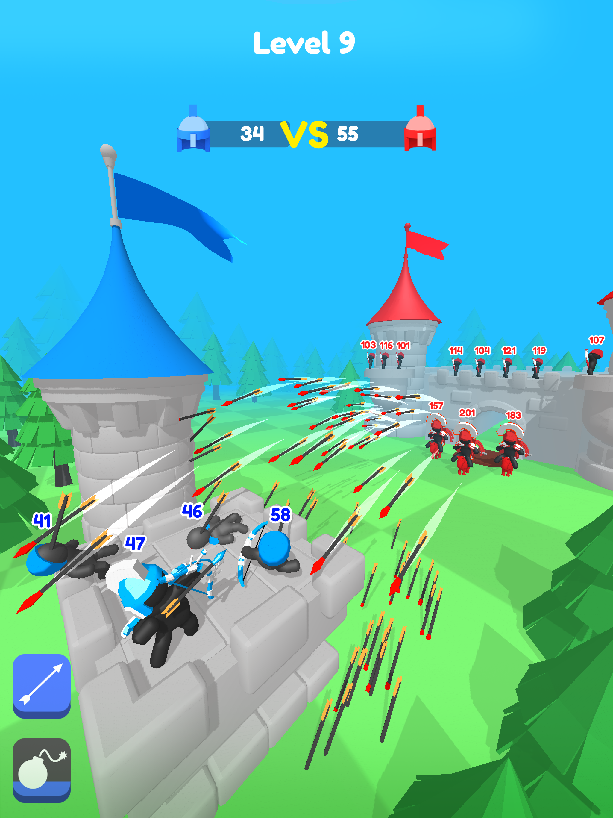 Merge Archers: Bow and Arrow APK screenshot