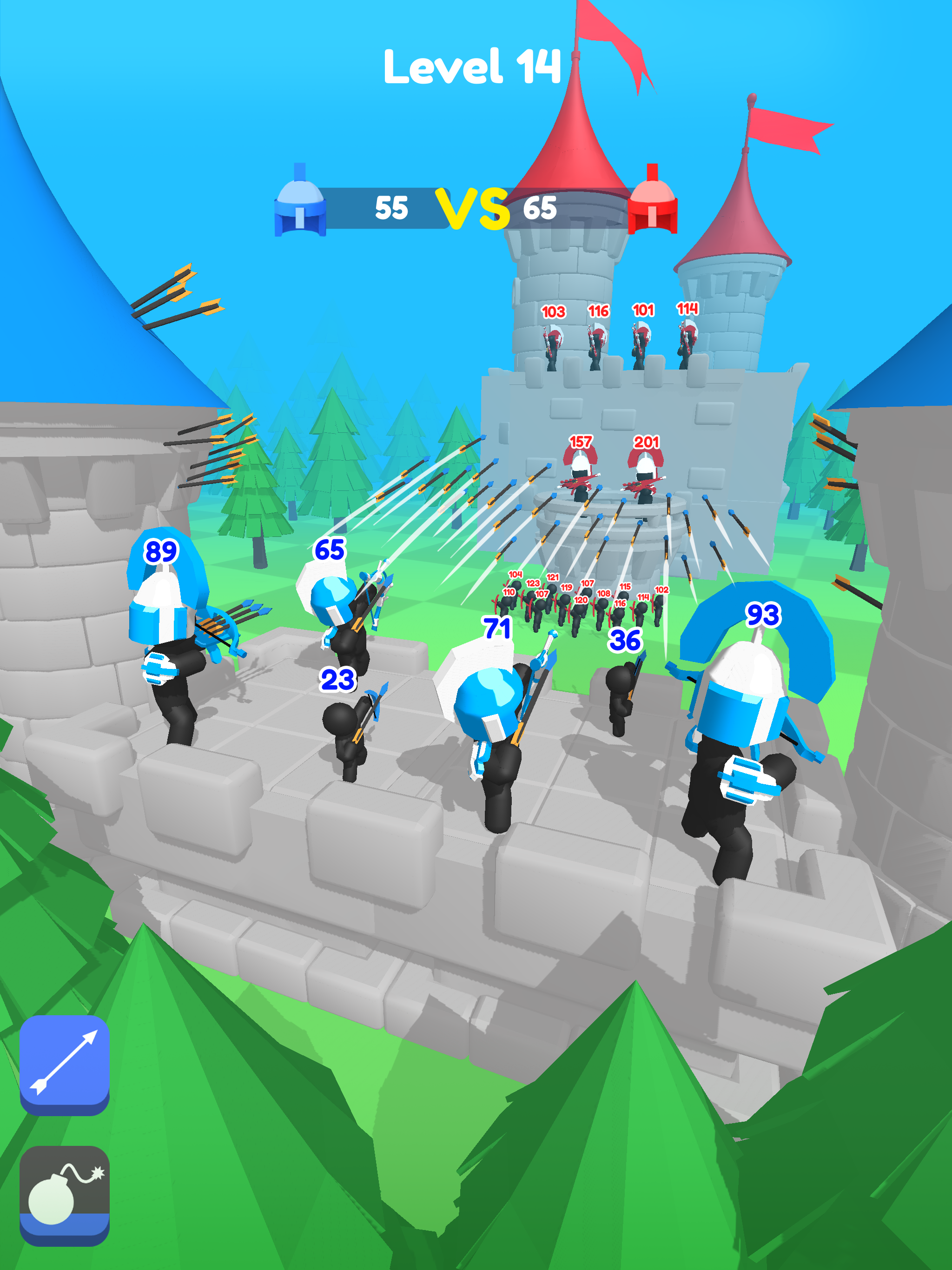Merge Archers: Bow and Arrow APK screenshot