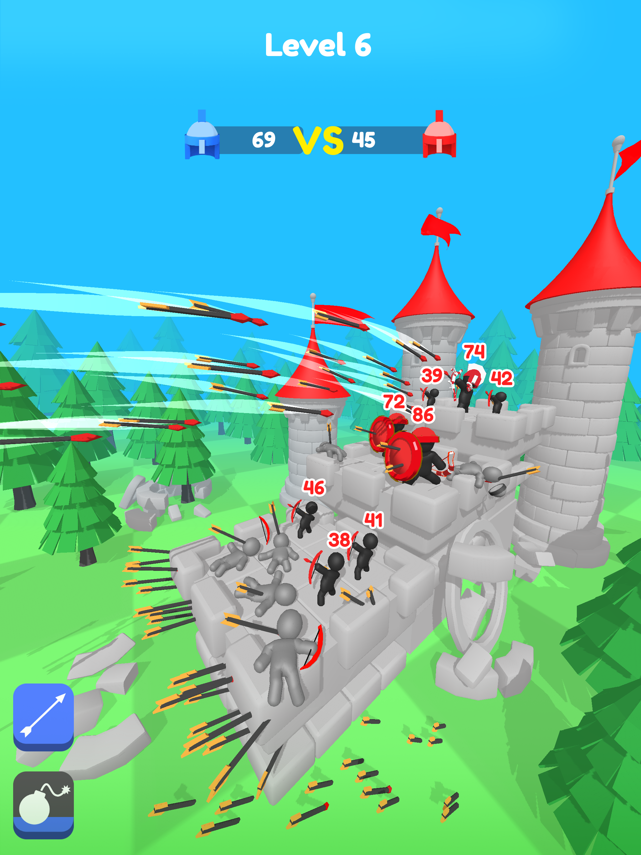 Merge Archers: Bow and Arrow APK screenshot