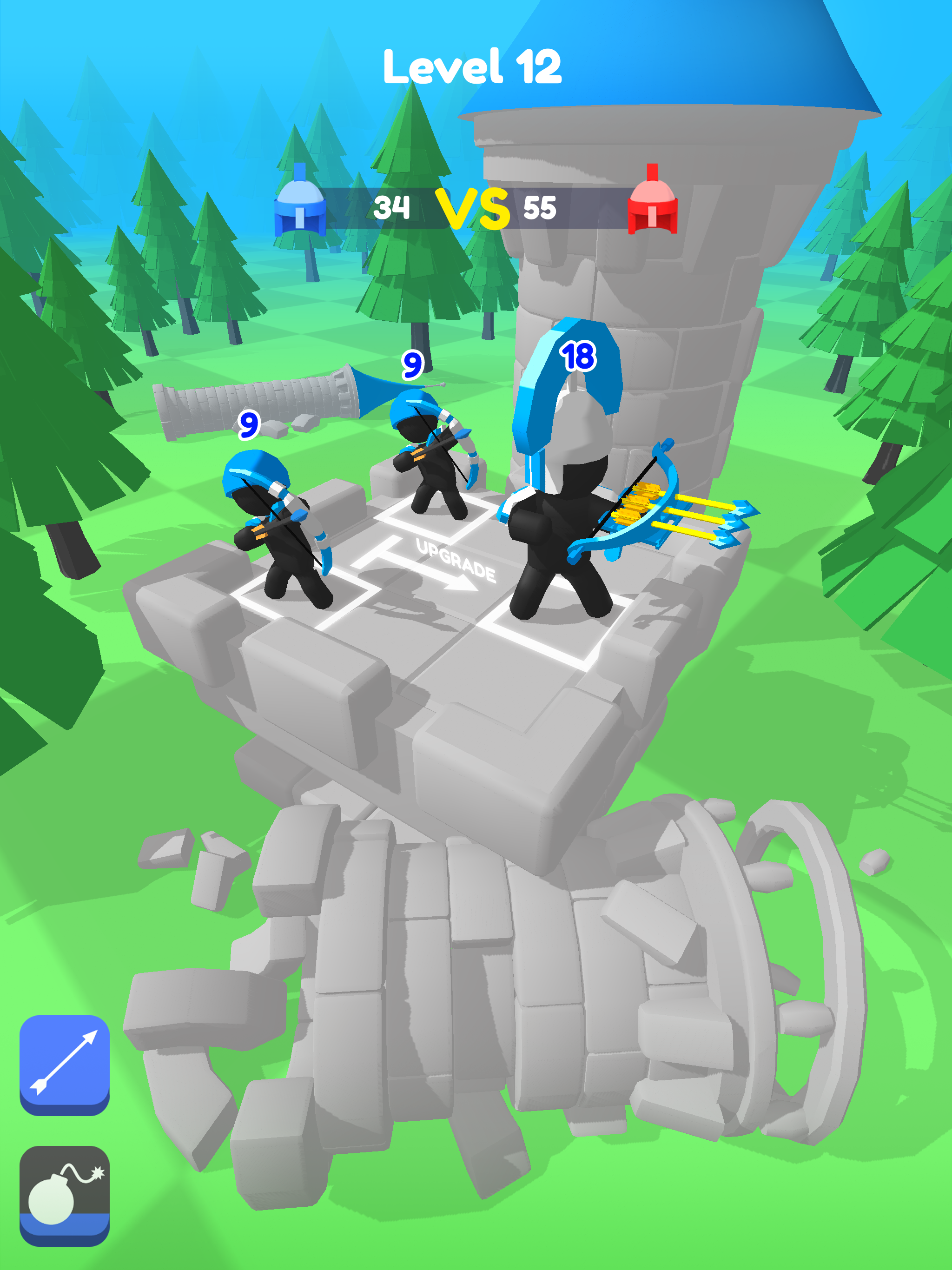 Merge Archers: Bow and Arrow APK screenshot