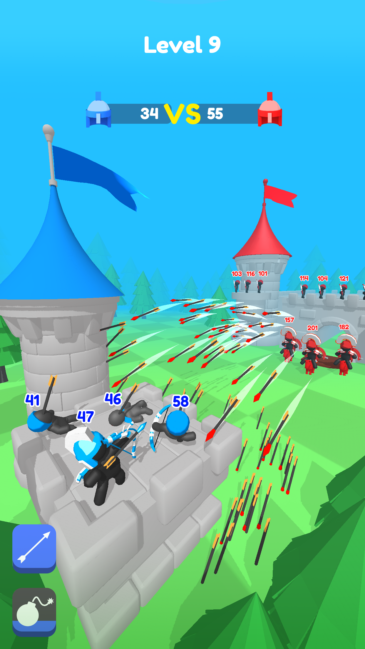 Merge Archers: Bow and Arrow APK screenshot