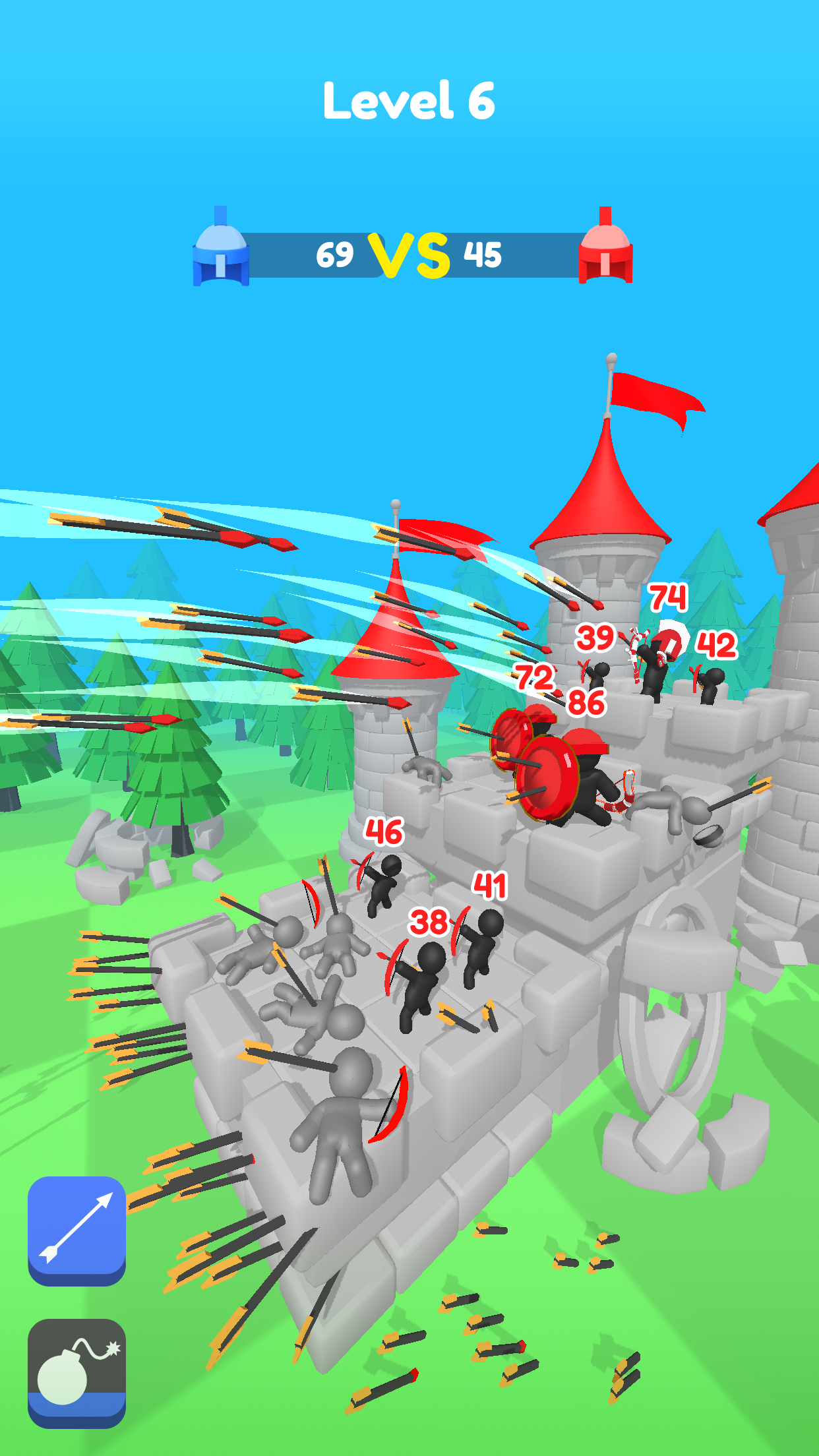 Merge Archers: Bow and Arrow APK screenshot