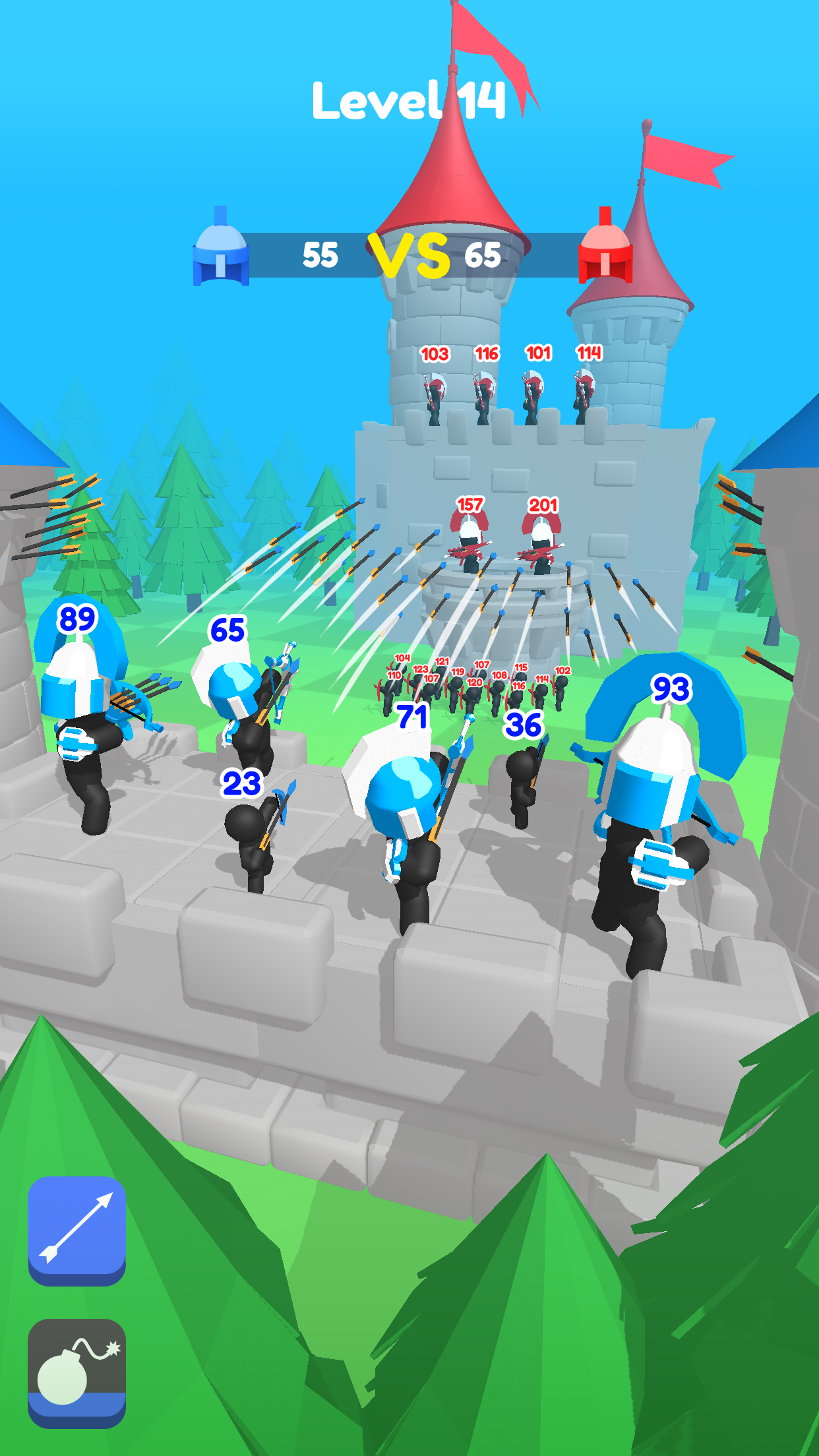 Merge Archers: Bow and Arrow APK screenshot