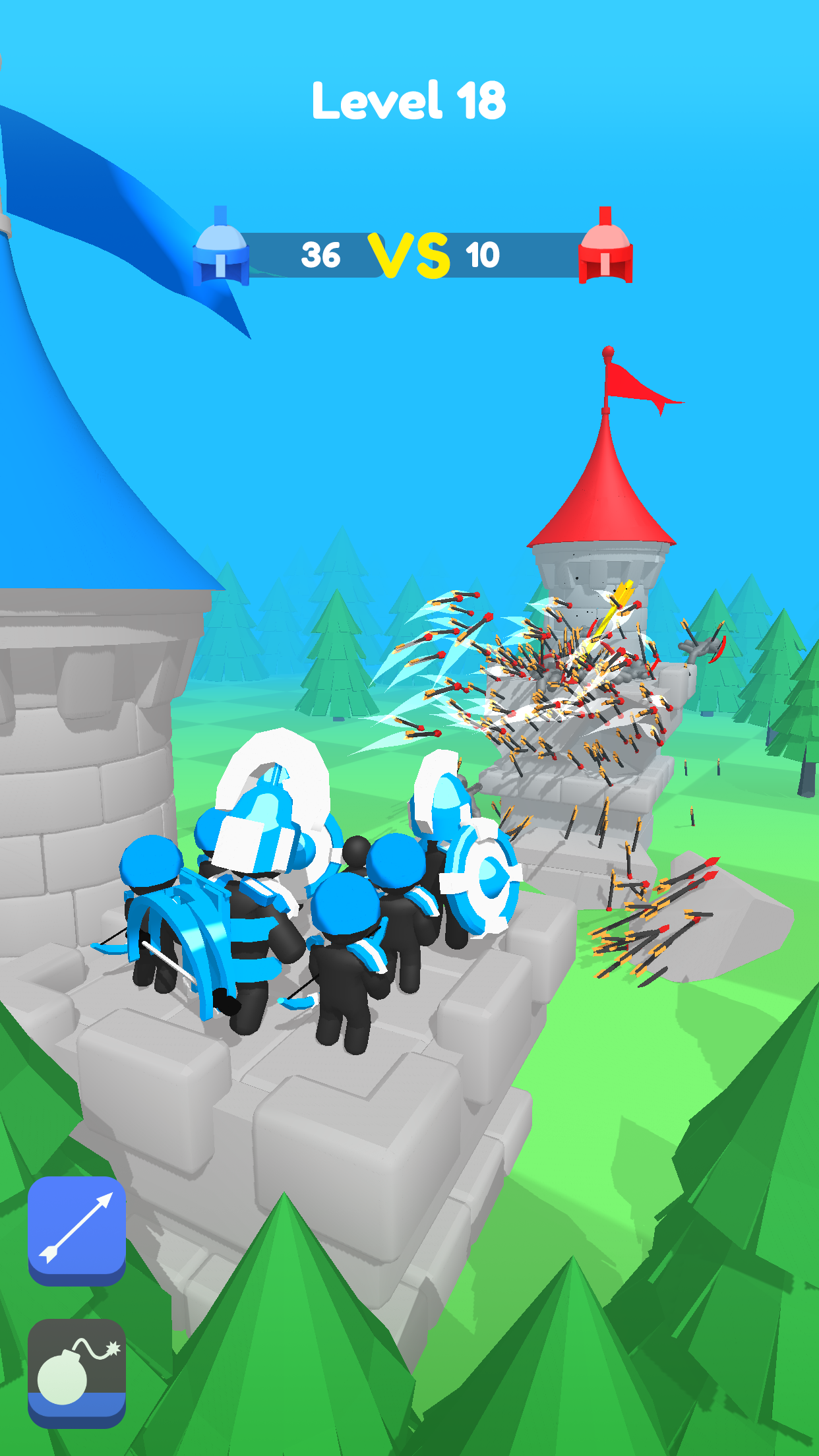 Merge Archers: Bow and Arrow APK screenshot