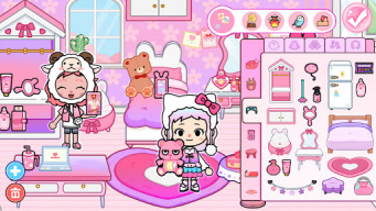 Mia World: Аниме детские игры APK screenshot