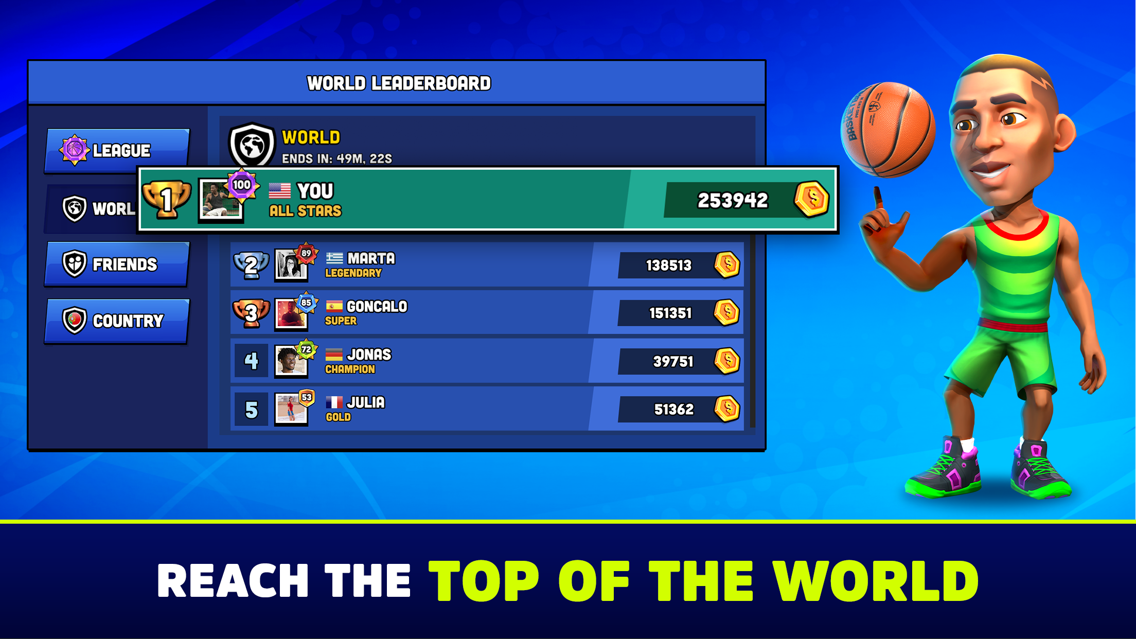 Mini Basketball APK screenshot