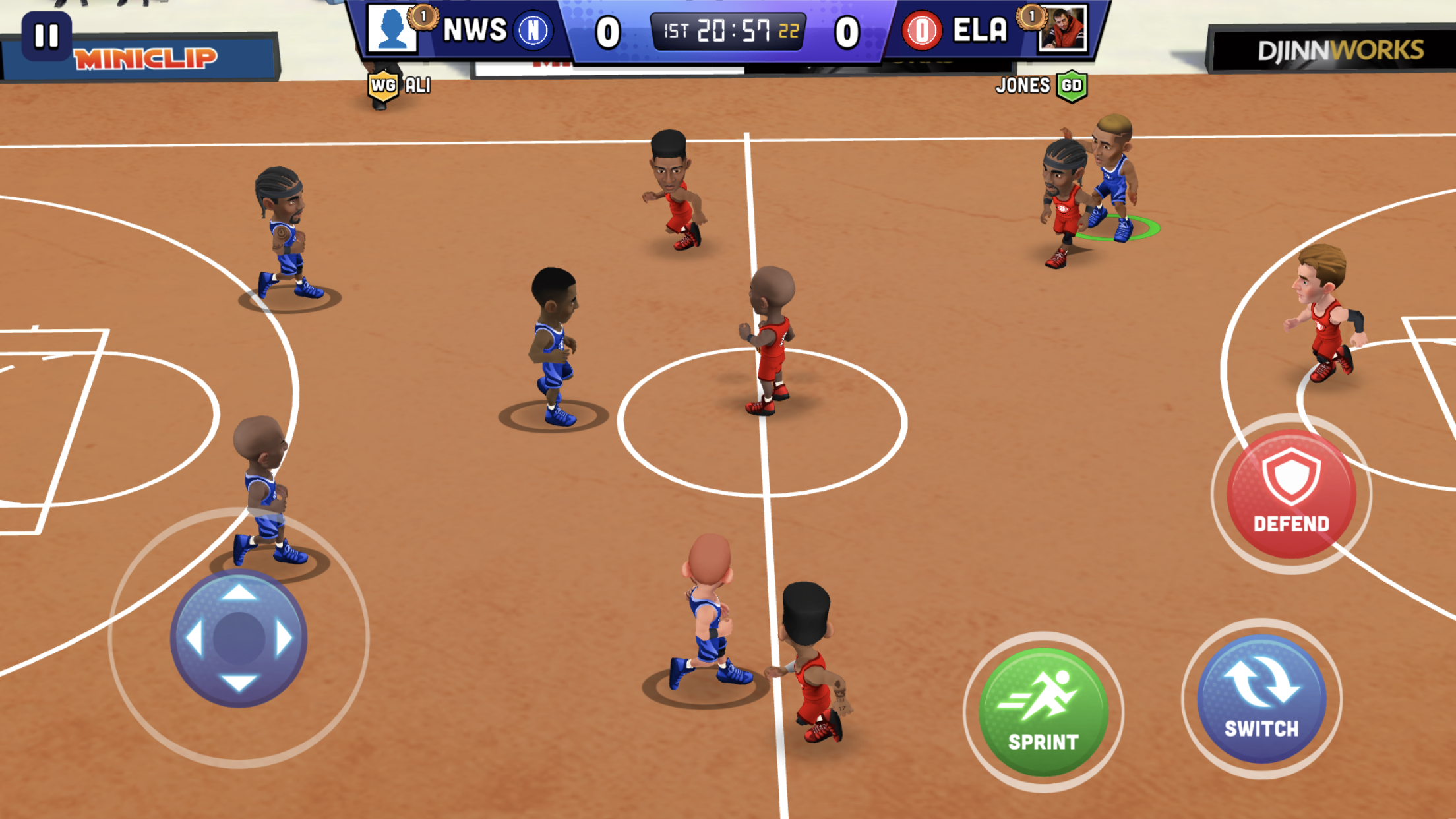 Mini Basketball APK screenshot