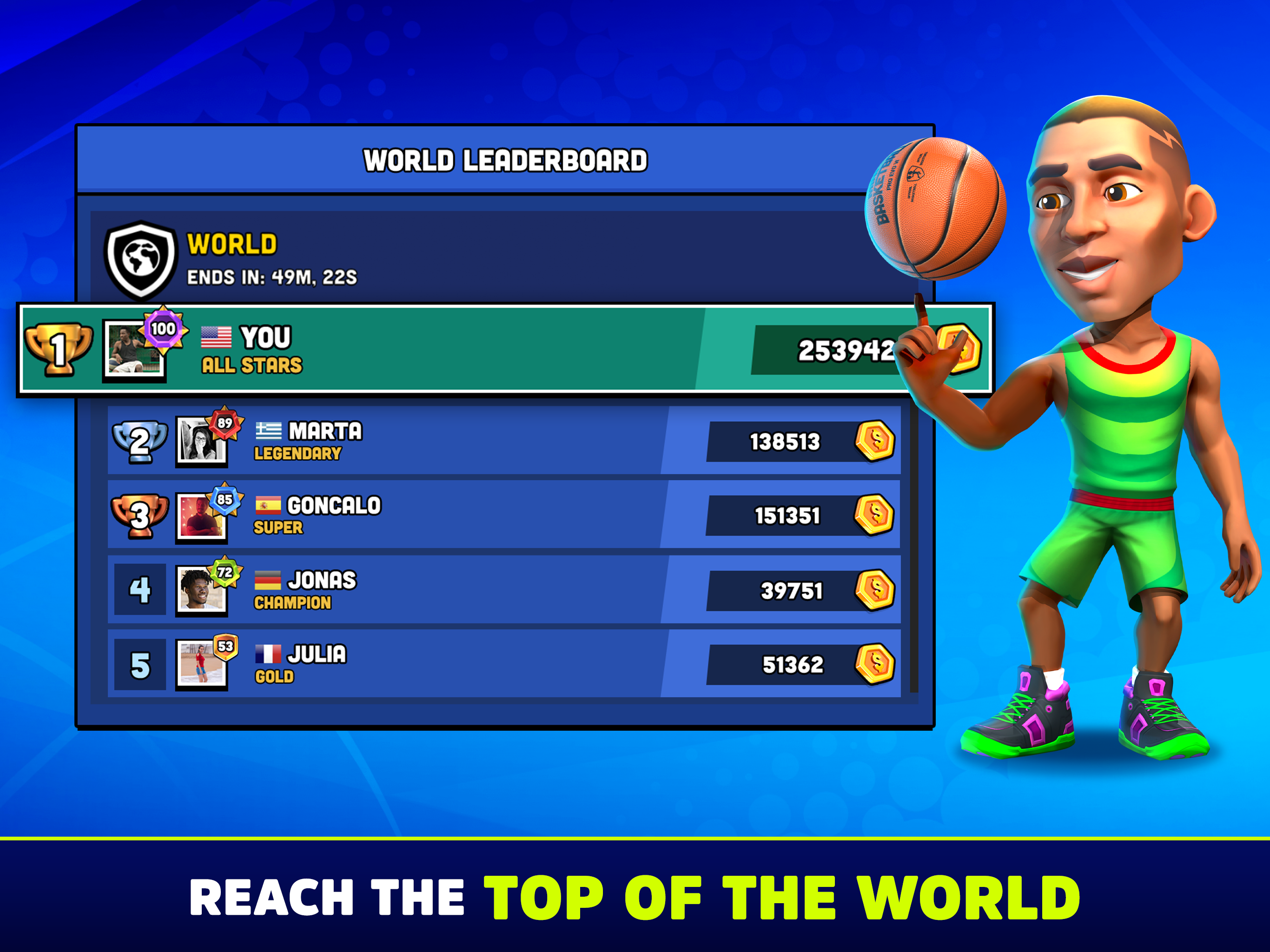 Mini Basketball APK screenshot